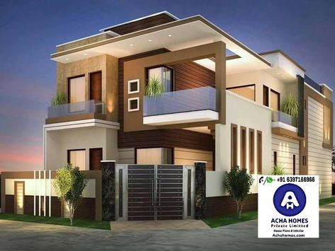 2000 Square Feet 4BHK Double Floor Contemporary Home Design 2000 Sq Ft House Plans India, House Design 2000 Sq Ft, Kerala Interior, Small Contemporary House Plans, Kerala Homes, Double House, Contemporary Home Design, Narrow House Designs, Best Modern House Design