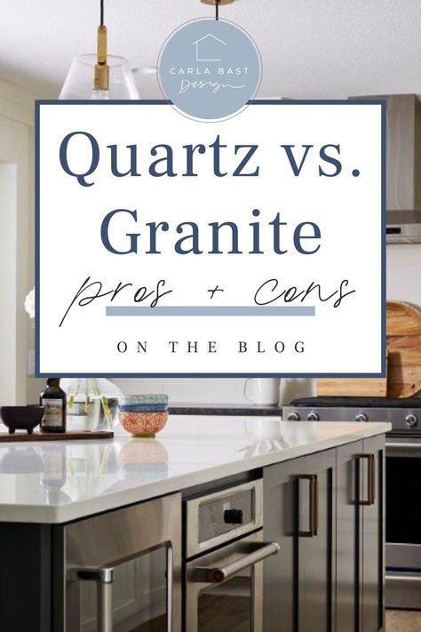 Deciding between quartz countertops and granite countertops for your kitchen? Discover the pros and cons of each, plus insights on quartzite countertops, including the stunning Taj Mahal quartzite option. Perfect for any style, even a sage green kitchen! #QuartzCountertops #GraniteCountertops #KitchenCounters Sinks With Quartz Countertops, Kitchen Countertops Ideas Granite, Bold Quartz Countertops, Quartz Vs Quartzite Countertops, Quartize Countertops, Veined Quartz Countertops, Warm Quartz Kitchen Countertops, Kitchen With Gray Walls, Granite Island Kitchen