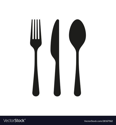 Fork And Knife Logo, Spoon And Fork Logo, Knife Icon, Fork Logo, Knife Logo, Simple Knife, Old Globe, Restaurant Icon, Fork Spoon Knife