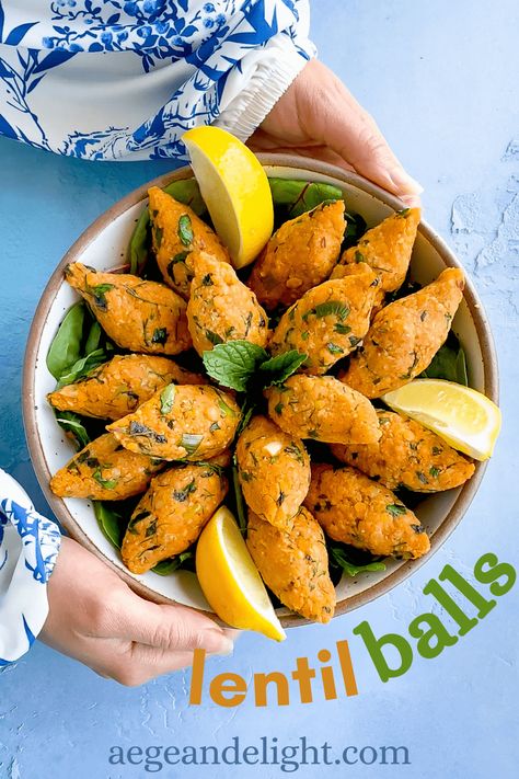 Bulgur Vegan, Lentil Balls, Turkey Balls, Pickled Mustard Greens, Lenten Recipes, Vegan Quinoa, Red Lentils, Indian Recipe, Chickpea Recipes