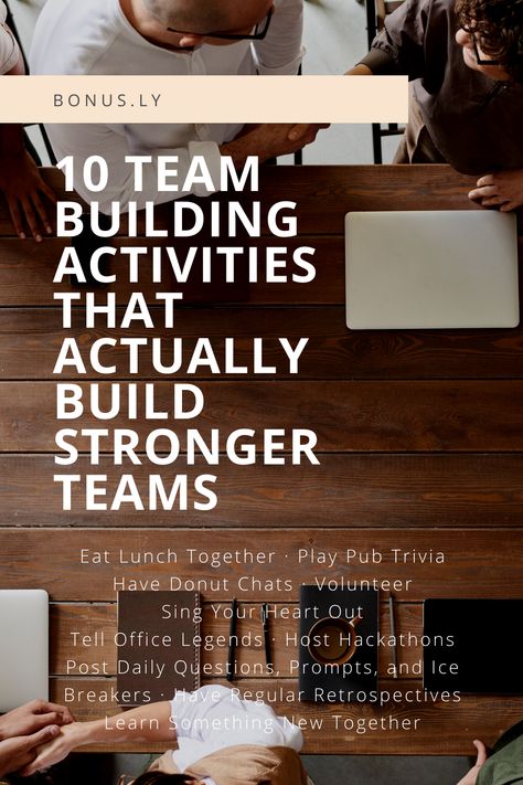 Improve Team Morale, Management Team Building Activities, Company Retreat Activities, Customer Service Team Building, Team Training Ideas, Team Trust Building Activities, Healthcare Team Building, Work Icebreakers Team Building, Team Building For Large Groups