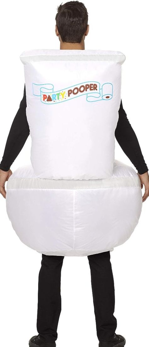 100% Polyester
Hand Wash Only
One size fits most. You’ll be sure to stir up some laughter at any Halloween event or costume party when you show up in this hilarious outfit! Inflatable Costumes, Adult Halloween Party, Halloween Event, Spirit Halloween, Costume Party, Halloween