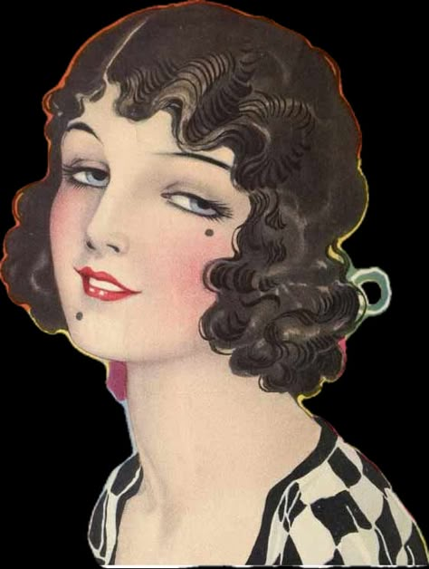 1920s Beauty, Lady Reference, Womens Faces, Flash Tattoo Ideas, Head Reference, Vintage Tattoo Design, 1920s Women, Tattoo Face, Tattoo Female