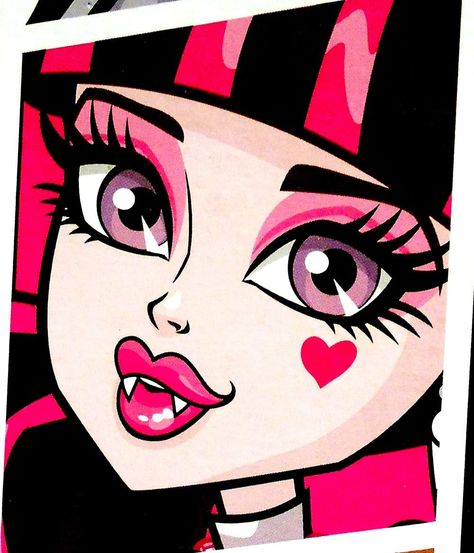 Draculaura Painting, Monster High Painting, Monster High Drawings, Arte Monster High, Art Painting Tools, Monster High Art, Dope Cartoon Art, Canvas Painting Designs, Art Painting Gallery