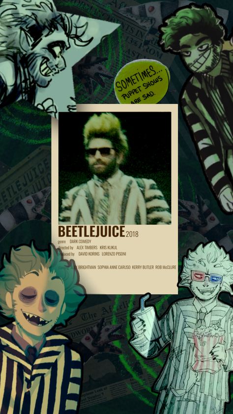 #beetlejuice #beetlejuicebroadway #beetlejuiceaesthetic #beetlejuicethemusical #beetlejuicemusical #musical Rob Mcclure, Beetlejuice Musical, Musical Wallpaper, Alex Brightman, School Of Rock, Dark Comedy, Puppet Show, Beetlejuice, Tim Burton