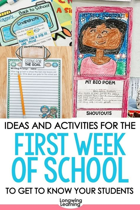 Get kids excited and ready for school on the first day by introducing them to back-to-school activities. Here are five ideas for fourth-grade teachers to get the first week off to a good start. Fifth Grade First Day Of School, First Day Fourth Grade, First Week Of 4th Grade Activities, First Week Of School 4th Grade, First Day Of Fourth Grade Activities, Back To School Fourth Grade, First Week Of School Activities 4th, First Week Of School Ideas 4th Grade, 4th Grade First Day Of School