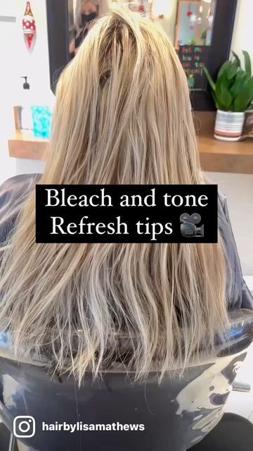 How To Tone Hair At Home Blondes, Bleach And Tone Shadow Root, Refresh Blonde Hair, Bleach Bath Hair Before And After, Best Toner For Blonde Hair, Bleach And Tone Hair, Blonde Hair Without Bleach, Root Stretch Hair Blonde, Toner For Bleached Hair