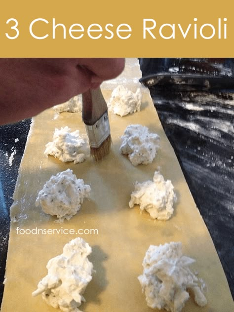 Homemade Pasta Dough Recipe, Cheese Ravioli Recipe, Ravioli Recipe Homemade, Homemade Pasta Dough, Pasta Dough Recipes, Ravioli Filling, Homemade Pasta Recipe, Homemade Ravioli, Ravioli Recipe