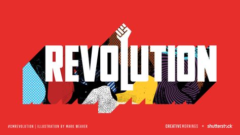 Revolution Revolution Poster, Revolution Art, Music Festival Poster, Typography Poster Design, Typography Letters, Editorial Illustration, Typography Poster, Logo Inspiration, Illustration Design