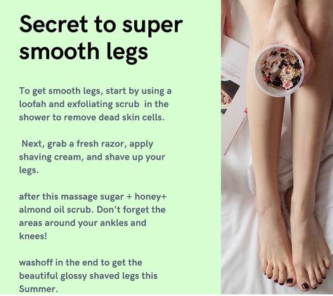 Super Smooth Legs, Dry Legs, Silky Legs, Strawberry Legs, Soft Legs, Natural Skin Care Remedies, Dry Skin On Face, Serious Skin Care, Smooth Legs