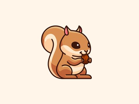 Squirrel by Alfrey Davilla | vaneltia Kawaii Squirrel Drawing, Cute Squrriel Drawing, Cartoon Squirrel Tattoo, Cartoon Squirrel Drawing Easy, Cute Squirrel Art, Cute Squirrel Tattoo, Squirrels Cute, Cute Squirrel Drawing Easy, Cartoon Squirrel Drawing