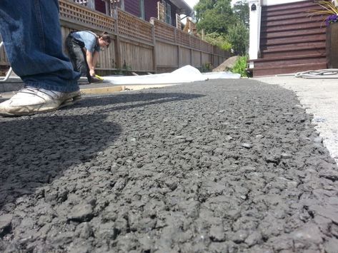 Permeable Concrete Is the Mind-Melting Future of Driveways and Parking Lots Permeable Pavement, Permeable Driveway, Driveway Design, Old Technology, Concrete Driveways, Pool Deck, Pool Patio, Parking Lot, Backyard Landscaping Designs