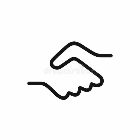 Handshake icon vector illustration. Handshake icon, a symbol of a signed contrac , #SPONSORED, #illustration, #symbol, #signed, #Handshake, #icon #ad Simple Ads Design, Share Logo Design, Logo With Hands, Hand Icon Logo, Trust Illustration, Inspirational Symbols, Cooperation Logo, Friendship Logo, Handshake Illustration