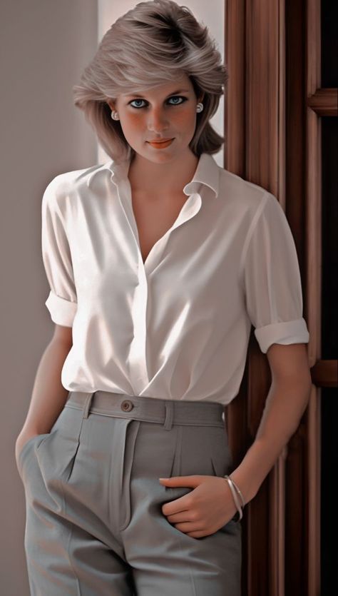 White button shirt