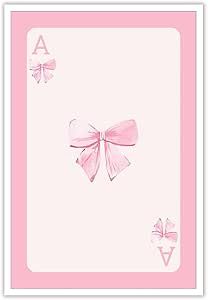 Pink Poker Cards Aesthetic, Pink And Green Prints For Walls, Pink Poster Prints Aesthetic Wall, Aesthetic Wall Posters Bedroom, Room Posters Aesthetic Ideas, Pink Poster Ideas, Room Posters Pink, Pink Posters Aesthetic, Trendy Posters For Room