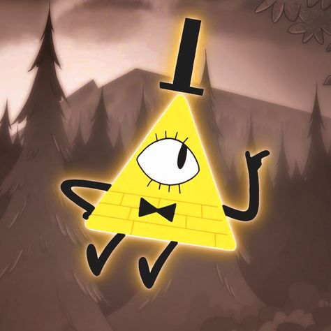 Not Funny Didn't Laugh, Bill Cypher, Yellow Triangle, Gravity Falls Bill Cipher, Badge Maker, Gravity Falls Bill, Cartoon Crazy, Not Funny, Gravity Falls Art