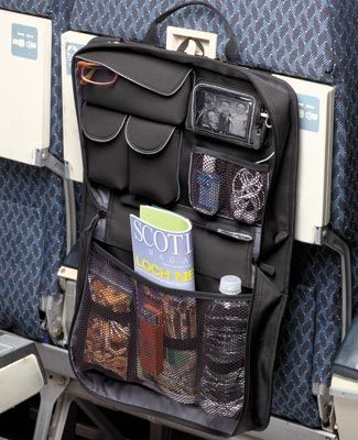 Have everything right where you need it, no seatback pockets, nothing on the floor, and don't forget anything! Travel Gadgets Accessories, Trendy Travel Accessories, Airline Seats, Flight Essentials, Travel Guide Book, Travel Gadgets, Photography Beach, Packing Tips For Travel, Travel Organization