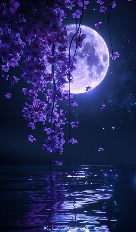 Glittery Wallpaper, Pretty Phone Wallpaper, Beautiful Art Pictures, Pretty Landscapes, Moon Photography, Beautiful Wallpapers Backgrounds, The Full Moon, Cool Wallpapers Art, Beautiful Landscape Wallpaper