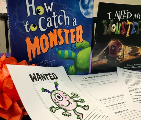 How to Catch a Monster STEM-Writing Activity | Scholastic.com How To Catch A Monster Activities, Book Publishing Logo, October Themes, Rubric Template, Writing Steps, Rubrics For Projects, Elementary Stem Activities, Monster Activities, Storytime Ideas