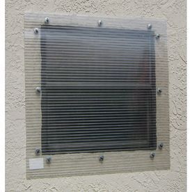 Storm-Busters 48-In X 96-In Clear Polycarbonate Hurricane Shutters Sbcv 48X96 Storm Preparedness, Accordion Shutters, Window Protection, Polycarbonate Panels, Shutters Exterior, Storm Door, Window Shutters, Home Safety, New Energy