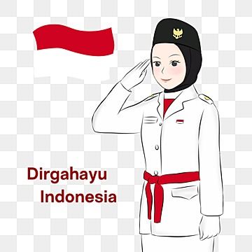 Salute Pose, 17 Agustus, Independence Day Png, Png Clipart, Independence Day, Indonesia