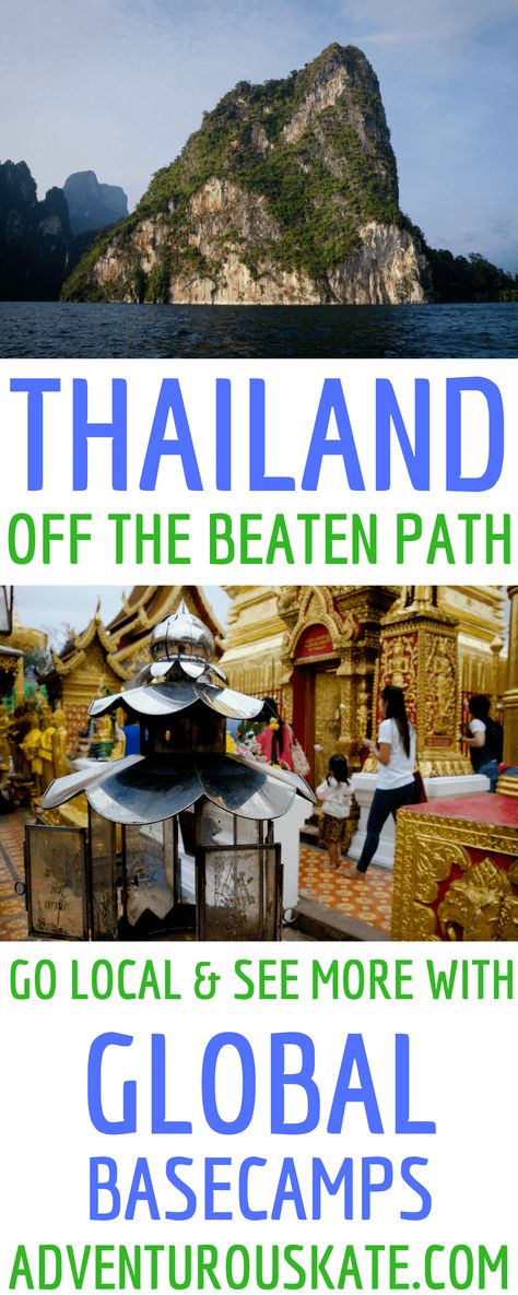 Thailand Off the Beaten Path with Global Basecamps - Adventurous Kate : Adventurous Kate Southeast Asia Packing List, Renee Roaming, Quitting My Job, Asia Places, Thai Beach, Thai Islands, Thailand Itinerary, Thailand Travel Tips, Visit Thailand