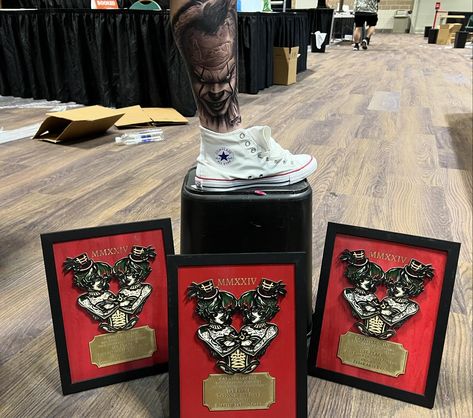 Had an amazing time at the Carnival Of Ink Tattoo Convention in St. Charles this past weekend! I did some fun tattoos, got to hang with some of my best friends, made some new friends, and met a TON of amazing artists. I want to give a huge thank you to @carnival_of_ink for allowing to tattoo at their tattoo convention. This was a weekend I will never forget. Thank you @timoo10100 @farace_versace and @amber_renee_wood for coming to support me and letting me tattoo you guys! Fun Tattoos, Me Tattoo, Amazing Artists, Tattoo Convention, St Charles, The Carnival, Tattoo You, Ink Tattoo, I Tattoo