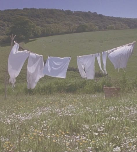 Laundry Line Aesthetic, Drying Clothes Outside Aesthetic, Laundry Aesthetic, Aesthetic Laundry, Washing Lines, Clothes Lines, Outdoor Aesthetic, Laundry Drying, Washing Line