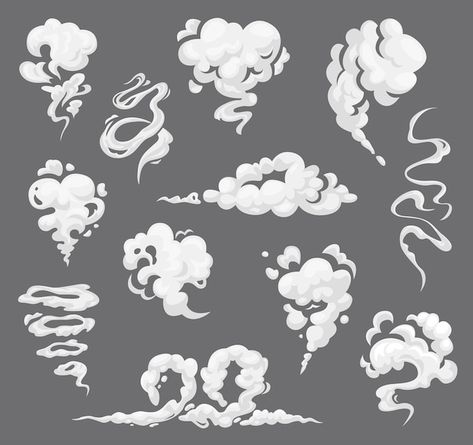 Clouds Artwork, Art Tattoo Ideas, Dust Explosion, Cloud Artwork, Premium Vector Cartoon, Drawing Cartoon Faces, Cartoon Clouds, Best Tattoo Ideas, Ghost Story