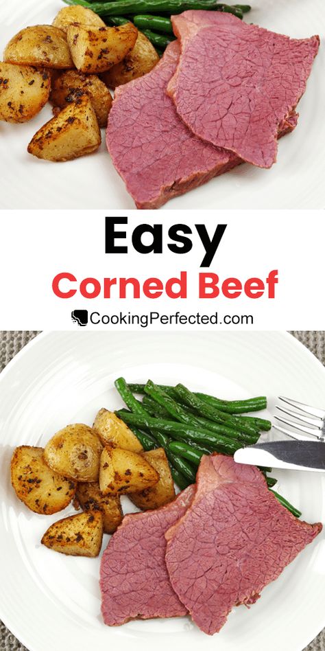 Slow Cooked Silverside, Silverside Recipe, Corned Silverside, Easy Corned Beef, Easy Beef And Broccoli, Cooking Corned Beef, Beef Round, How To Cook Corn, Corned Beef Recipes