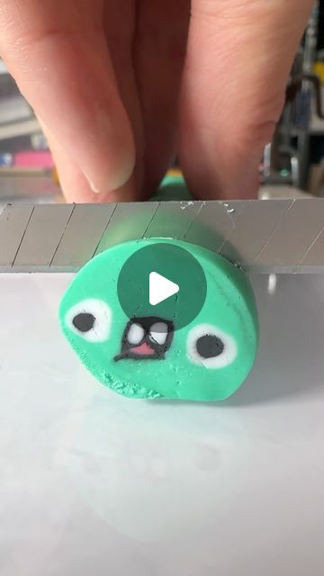 Nick Douillard on Instagram: "Experiment #649 Polymer Clay Blob Cane #artprocess #art #artist #clay #process #polymerclay #blob" Clay Figurines, Clay Cane, Clay Canes, Polymer Clay Canes, Clay Figurine, Process Art, Clay Crafts, Art Artist, Polymer Clay