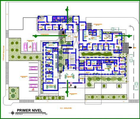 College and hospital site layout in dwg file. Hospital Site Plan, Plan Of A House, Drawing Bed, Site Layout Plan, Living Drawing, Hospital Floor Plan, Site Development Plan, Sofa Center Table, Hospital Design Architecture