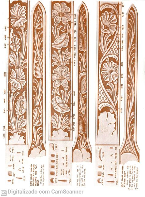 Leather Belt Patterns Printable, Carved Leather Belt, Leather Belt Designs Pattern, Leather Guitar Strap Pattern, Diy Leather Belt, Leather Belt Crafts, Custom Leather Work, Custom Leather Belts, Leather Working Patterns