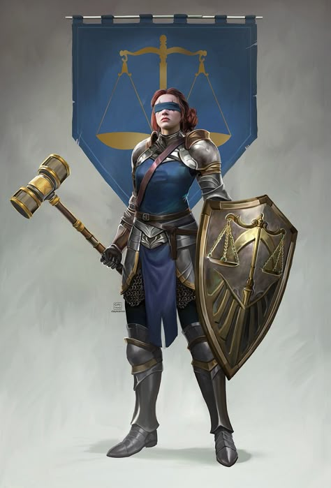 Pathfinder Rpg Characters, Dungeons And Dragons Classes, D D Character Ideas, Female Character Concept, Dungeons And Dragons Characters, Rpg Characters, The Judge, Dnd Stuff, Fantasy Armor