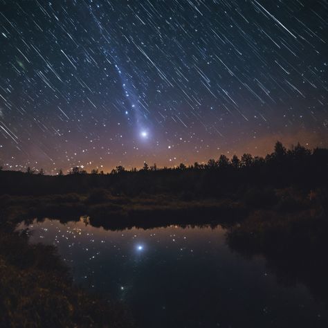 Get Ready for the Best Meteor Show: Geminid Shooting Stars Light Up the Sky!

#bestastronomicalevents #darklocation #Decembermeteorshower #GeminidMeteorShower #shootingstars Meteor Shower Tattoo, Metor Shower, Dark Location, Stars Making, Meteor Lights, Stars Light, Minimal Light, William Wordsworth, Star Shower