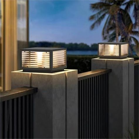 Just found this amazing item on AliExpress. Check it out! $56.17  5％ Off | Outdoor courtyard garden Solar capital waterproof modern villa gate wall post lights Villa Gate, Modern Villa, Solar Garden, Courtyard Garden, Post Lights, Gate, Solar, Villa, Better Living