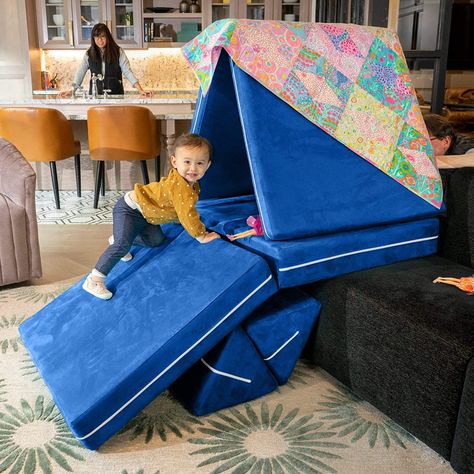 1 Nugget Couch Ideas, Kids Play House, Reading Bench, Play Castle, Sensory Disorder, Kids Couch, Kids Playhouse, Kids Seating, Indoor Playground