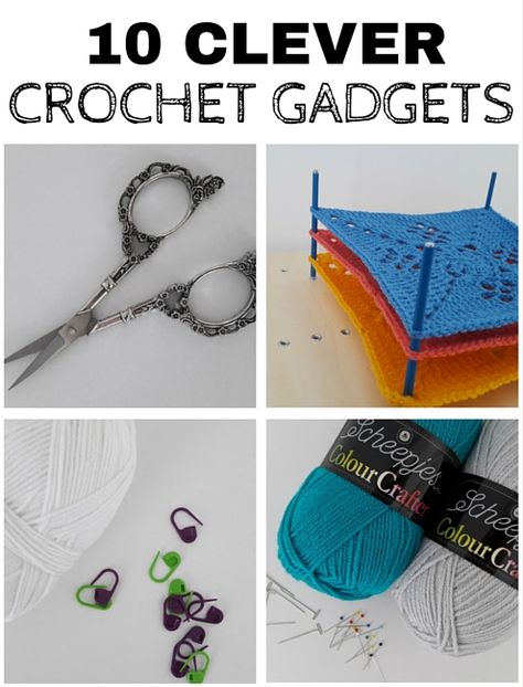 10 clever crochet gadgets every crocheter needs (or wants). Need help with crochet? Check out these crochet gadgets, tested and used | Happy in Red Crochet Gadgets, Ergonomic Crochet Hooks Diy, Epoxy Resin Crochet Hook, Red Website, Wooden Crochet Hooks Handmade, Ergonomic Crochet Hooks Polymer Clay, Resin Crochet Hook, Crochet Classes, Fun Crochet Projects