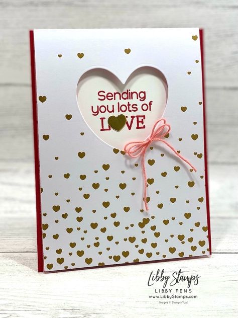 I Think I Love You with Create with Connie and Mary Saturday Blog Hop - Libby Fens, Stampin' Up! Demonstrator Valentine Card Crafts, Dsp Cards, Paper Pumpkin Stampin Up, Valentine Anniversary, Card Making Supplies, Envelope Seal, St Valentin, Valentine Cards, Card Making Inspiration