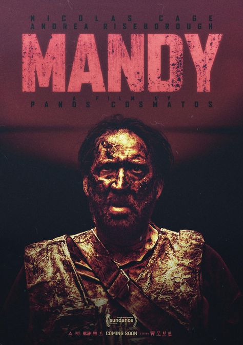 Mandy (2018) [1748 x 2480] Mandy Movie, Mandy 2018, Andrea Riseborough, The Last Man On Earth, Nicholas Cage, Full Mon, Imdb Movies, 2018 Movies, Film Images