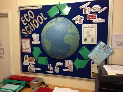 Eco Board Display, Eco Committee Display, Eco Schools Display, School Eco Club Ideas, Eco School Display, Eco Display School, Eco Ideas For Schools, School Council Display, Eco School Ideas