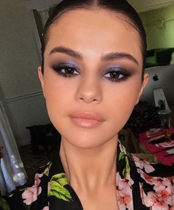 Purple Eye Makeup Tutorial, Christmas Party Makeup, Makeup Celebrity, Selena Gomez Makeup, Maquillage On Fleek, Video Makeup, Purple Eye Makeup, Celebrity Makeup Looks, Special Makeup