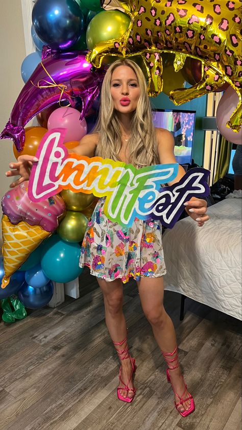 Lisa Frank Cocktail, Lisa Frank Balloons, Lisa Frank Pool Party, Lisa Frank First Birthday, Lisa Frank 90s Party, Lisa Frank Balloon Garland, Lisa Frank 40th Birthday, Lisa Frank Baby Shower Theme, Lisa Frank Party Favors