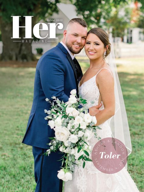 Her Magazine - Bridal 2022 Brides Magazine Cover, Lasting Love, Bridal Magazine, Newly Married, Successful Marriage, Newly Married Couple, Walking Down The Aisle, Married Couple, Got Married