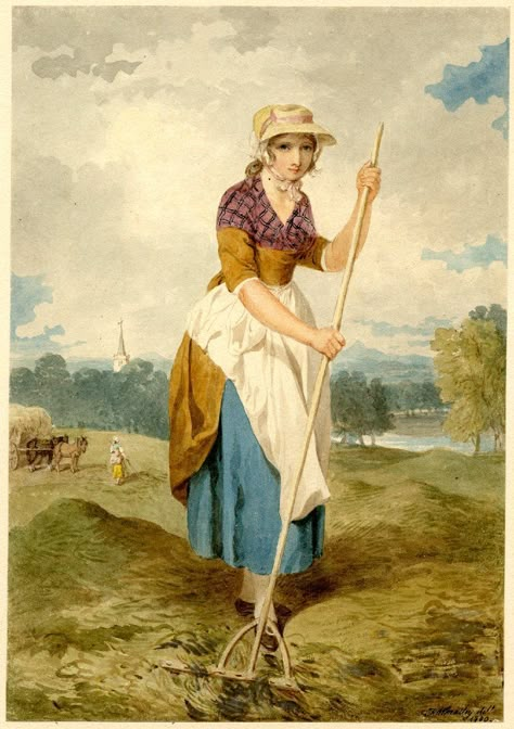 1790s Fashion, 18th Century Hats, Rustic Outfits, 18th Century Women, 18th Century Dress, 18th Century Paintings, 18th Century Costume, 18th Century Clothing, Rising Above