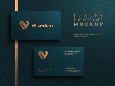 Nova Logo, Photoshop Landscape, Stationery Business Card, Business Card Set, Bb Logo, Business Card Mockup, Vertical Business Cards, Premium Business Cards, Gold Business Card