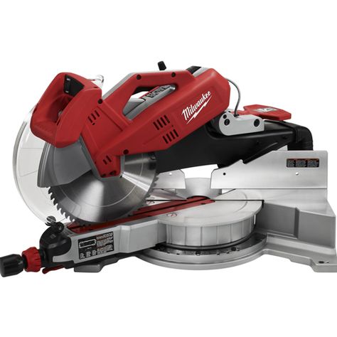 12" Dual-Bevel Sliding Compound Miter Saw | Milwaukee Tool Miter Saw Reviews, Sliding Compound Miter Saw, Masonry Tools, Compound Mitre Saw, Dual Fuel Generator, Pressure Washer Accessories, Dewalt Power Tools, Lawn Equipment, The Saw