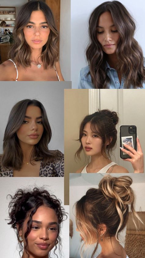 Wavy hair, volumised and a messy bun for whote blouse 🤍 A Messy Bun, Messy Bun, Wavy Hair, Hairstyles, Hair Styles, Hair