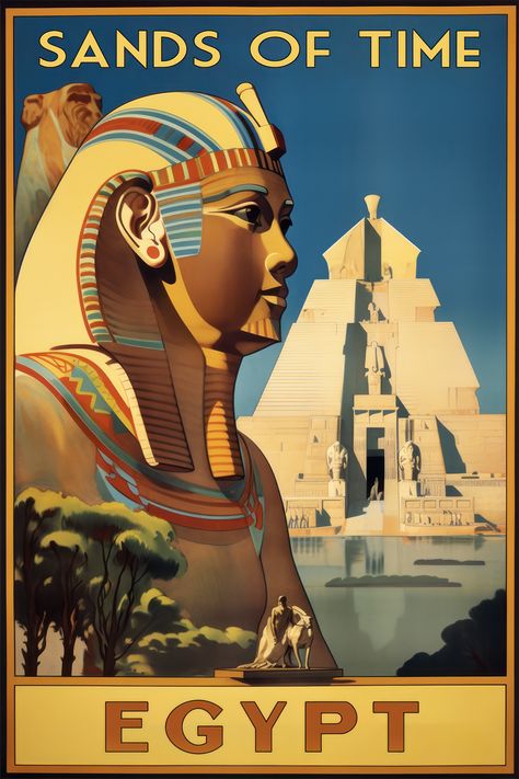 Egypt Travel Poster, Vintage Travel Poster, Ancient Egypt Poster, Retro Wall Art, Framed Travel Poster, Large Wall Art, Egypt Wall Art, Minimalist Travel Poster, Egypt Wall Decor, Egypt Painting, Archaeology Wall Art, Fine Art Print, Printable Travel Poster, Tourism Poster, Archaeology Poster, Middle East Travel Poster Egypt Travel Poster, Egyptian Lifestyle, Egypt Poster Design, Ancient Egypt Poster, Egypt Painting, Poster Tourism, Egyptian Poster, Egypt Poster, Places In Egypt