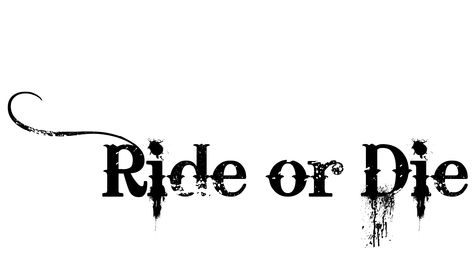 Ride Or Die Tattoo Friends, Ride Tattoo, Ride Or Die Tattoo, Beautiful Angel Tattoos, Outlaw Tattoo, Loyalty Tattoo, Biker Tattoos, Aries Tattoo, Sticker Machine